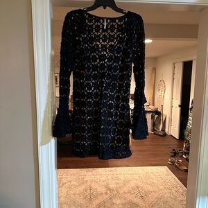 NWOT Free People black lace dress